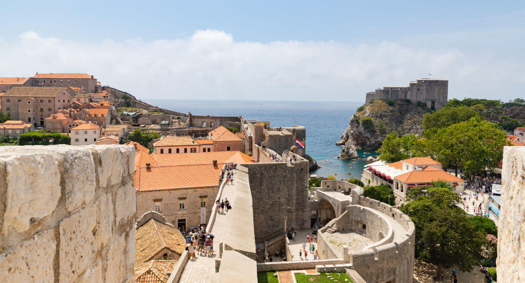 Dubrovnik and the citadel
