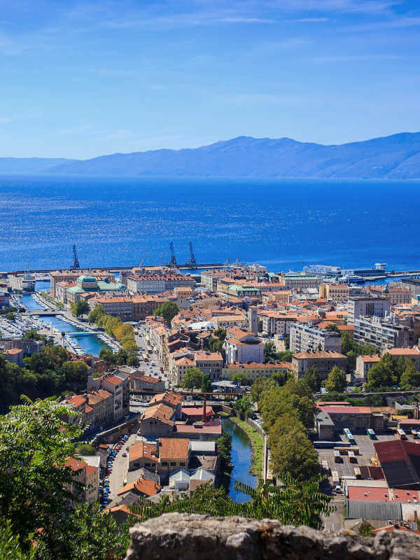 Rijeka from the heights