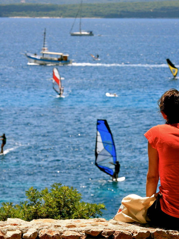 Adriatic windsurfing