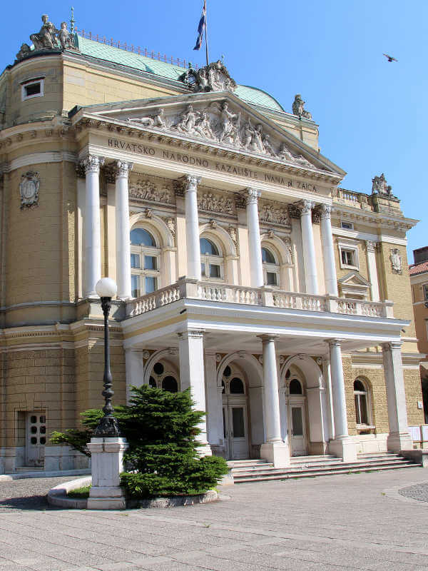 Croatian National Theater Ivan pl. Zajc