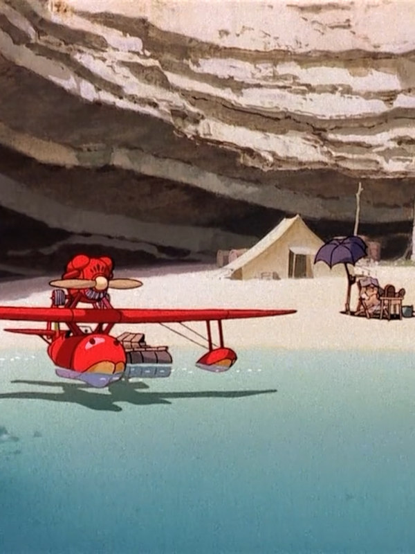 Porco Rosso beach