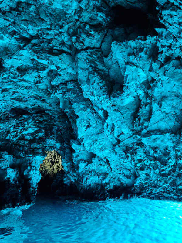 Blue cave