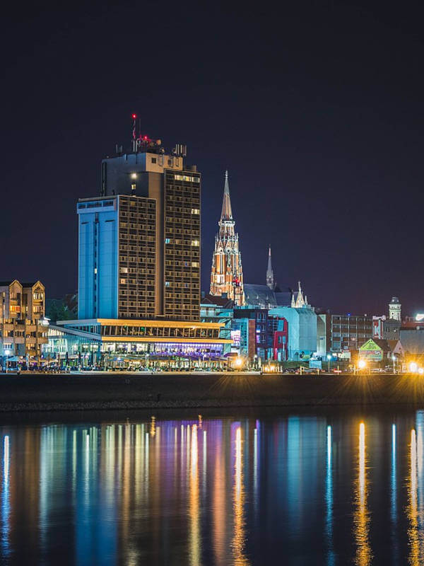 Osijek by night