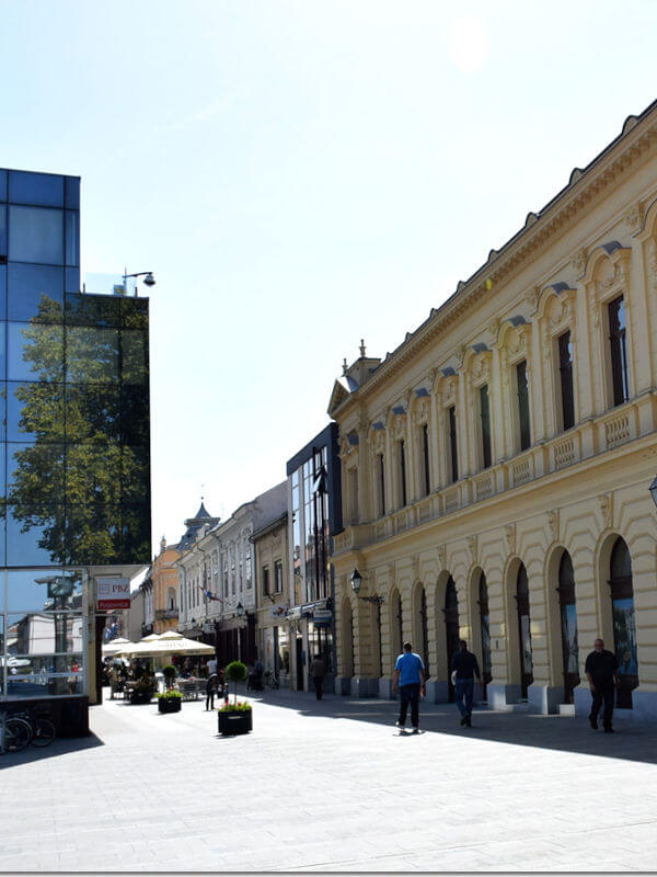 Vukovar town centre