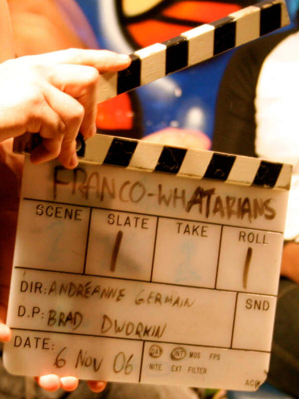 Film being shot