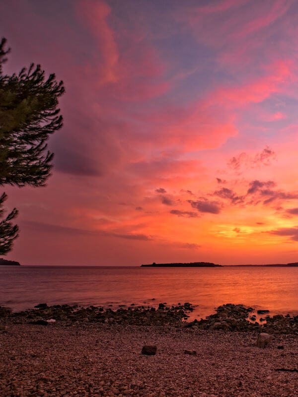 Brijuni at sunset
