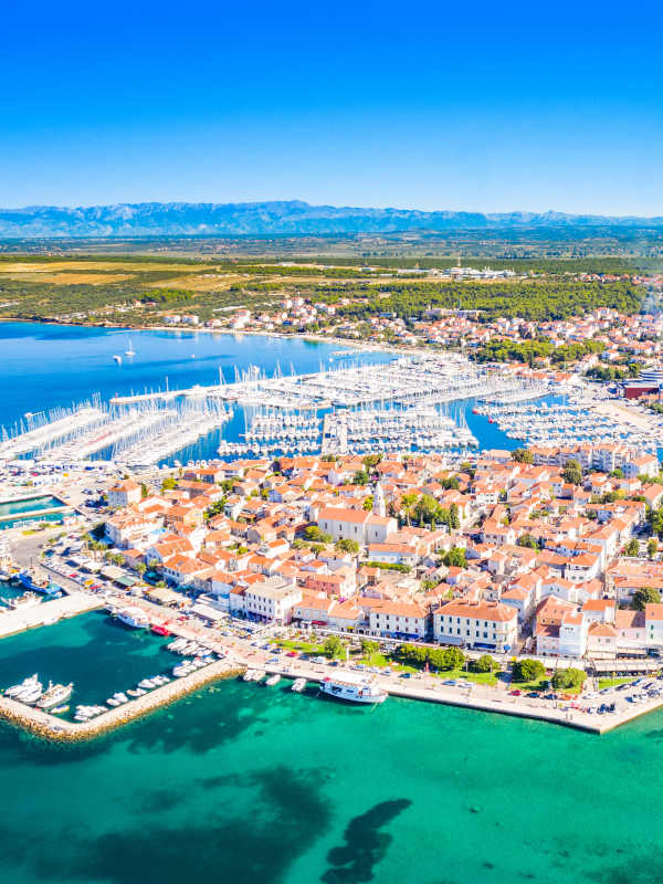 Biograd in Croatia