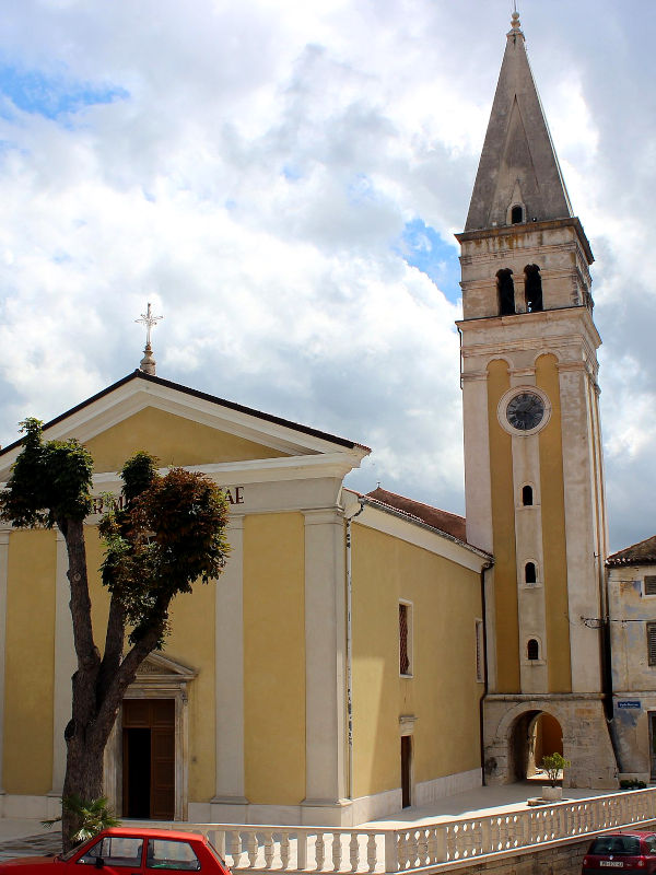 Church in Buje Croatia