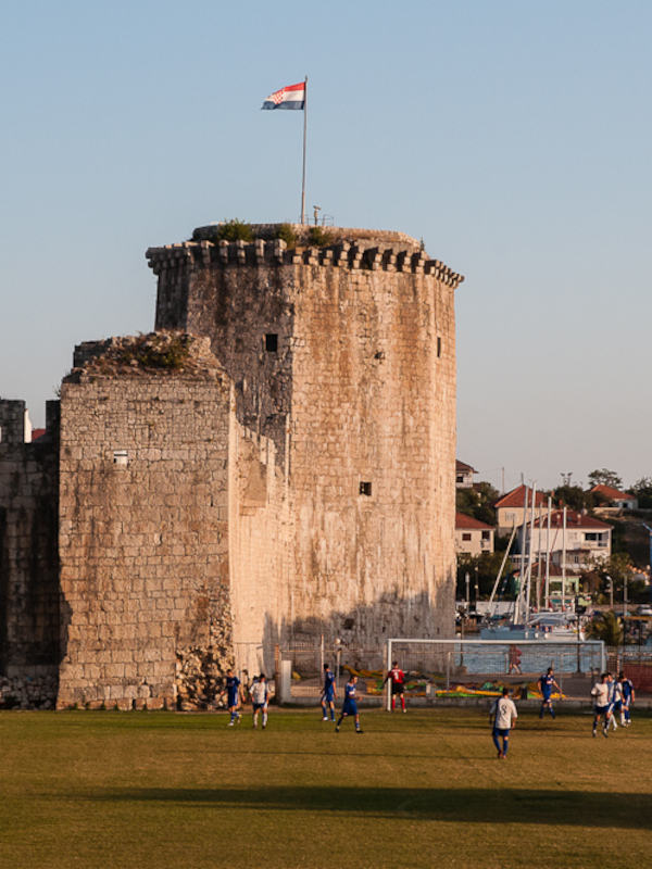 Trogir, view of Kamerlengo Castle