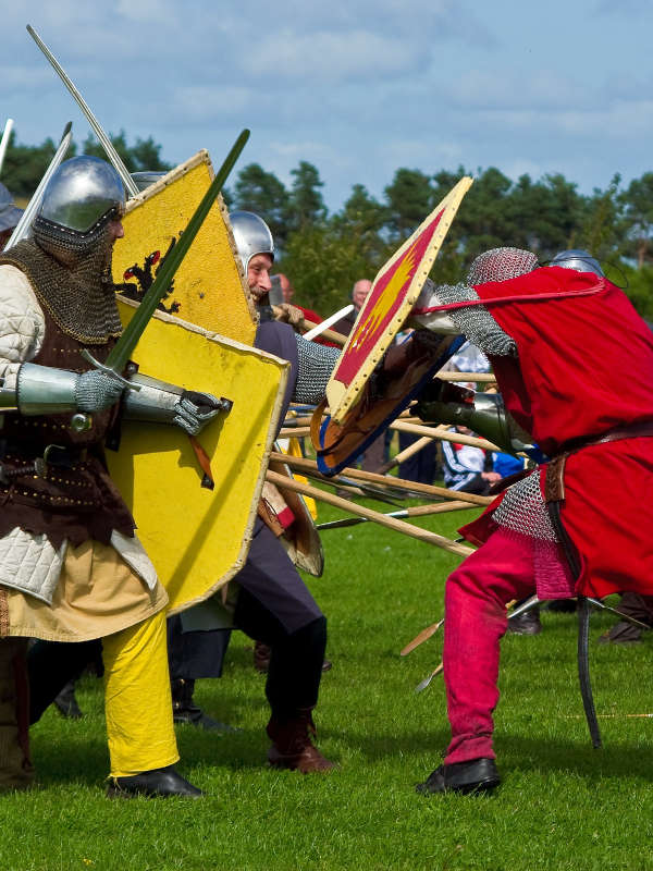 Croatia, re-enacted combat