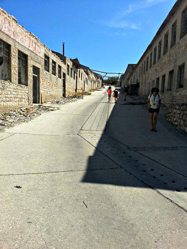 Goli Otok prison island in Croatia