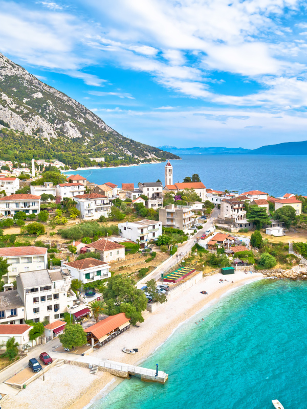 Aerial view of Gradac