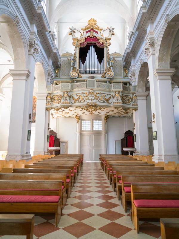 The cathedral's organ