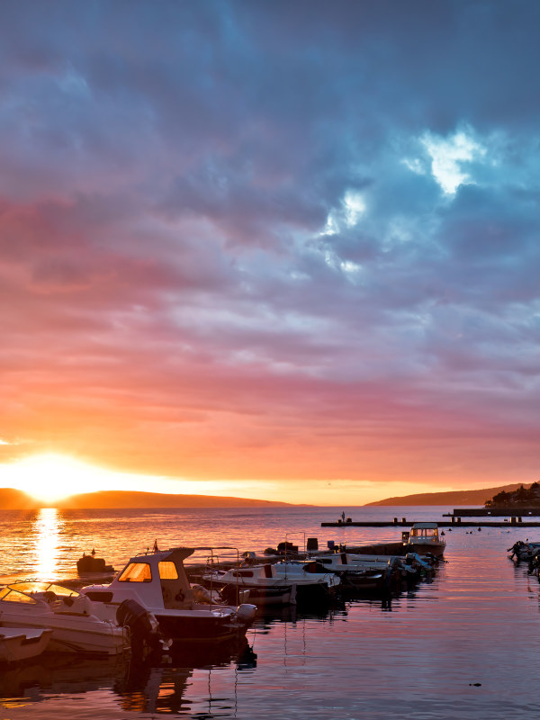 Sunset in Karlobag