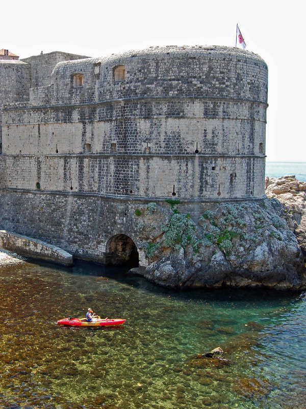 Sea kayaking in Croatia