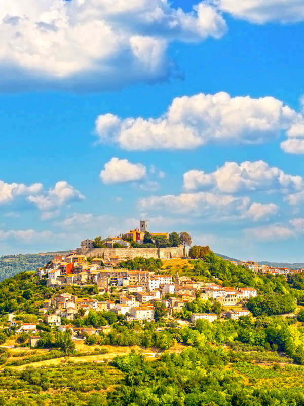 Motovun in Istria