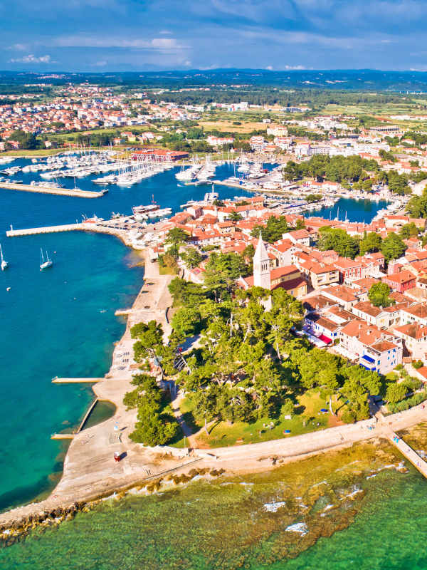 Aerial view of Novigrad