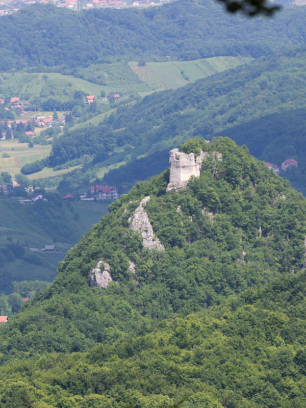 View of Okic from the nature park