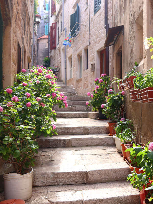 Korcula, fortified town