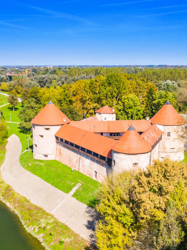 Sisak in central croatia