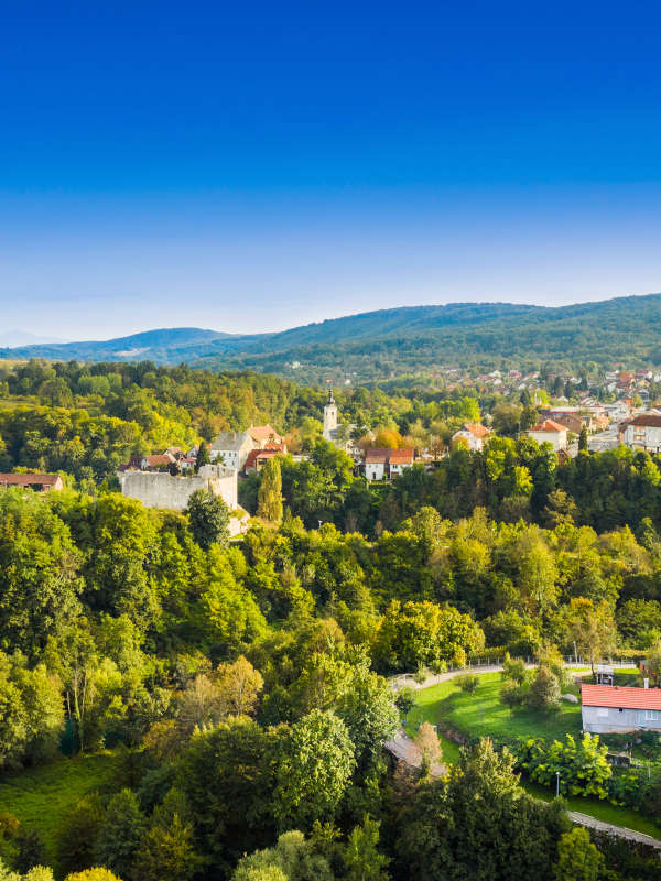 Slunj in central Croatia