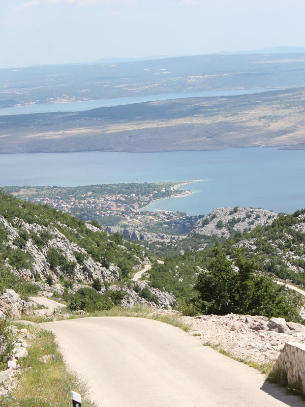 Starigrad seen from Paklenica National Park