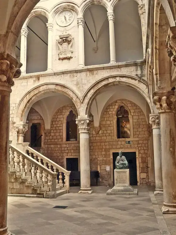 Courtyard of the Dubrovnik Rector's Palace